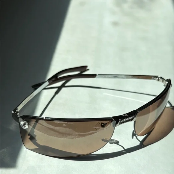 Dior Brown Sunglasses Elegant Accessories